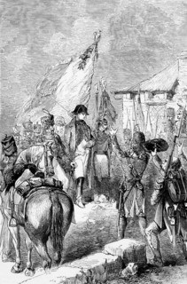 On 26 February 1815, when British and French guard ships were absent, Napoleon I sneaked off Elba