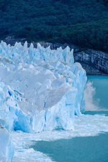 El Calafate, Patagonia, Argentina, Perito Moreno Glacier in Los Glaciares National Park. The Perito
