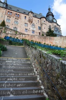 Marburg Castle, Landgrafenschloss, Marburg, Hesse, Germany, Europe, Marburger Schloss,