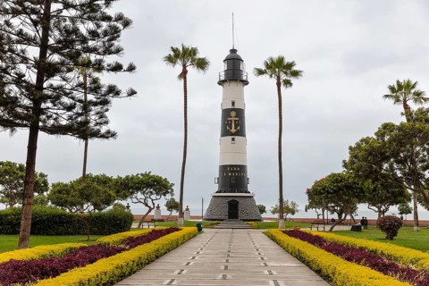 Lighthouse, Faro La Marina, Lima, Peru