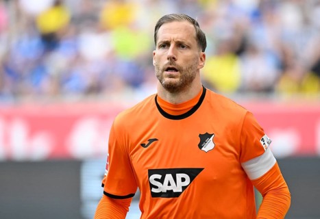 Goalkeeper Oliver Baumann TSG 1899 Hoffenheim (01) portrait Soccer Bundesliga, PreZero Arena,