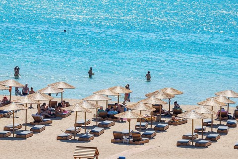 Falasarna beach, Chania, Crete, Greek Islands, Greece