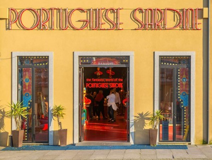 The Fantastic World of the Portuguese Sardine shop store, Vila Nova de Gaia, Porto, Portugal