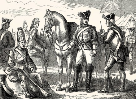 British military uniforms, 1762