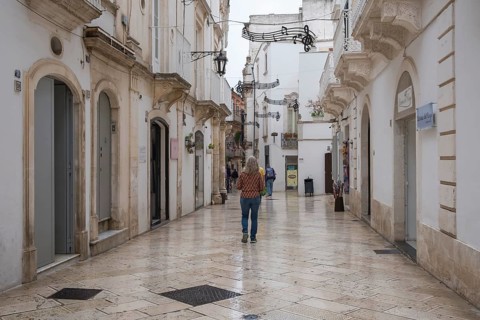 Old town Martina Franca, Apulia, Italy