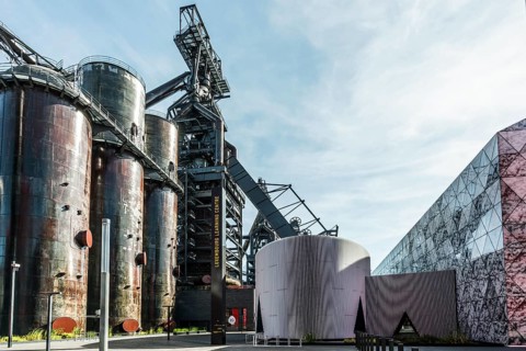 Former steelworks, Belval, Esch-sur-Alzette, Luxembourg