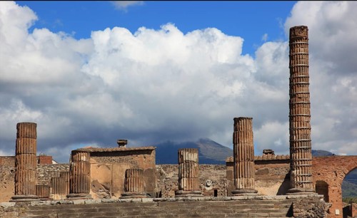 Tempio di giove, The Temple of Jupiter, Capitolium or Temple of the Capitoline Triad, Pompeii,