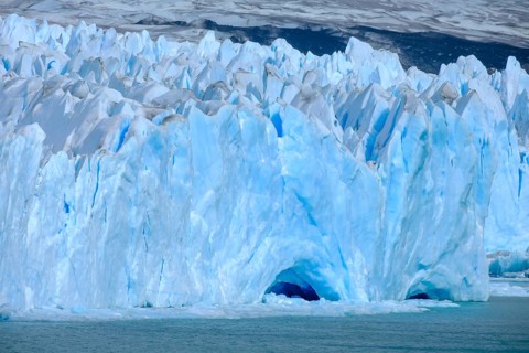 El Calafate, Patagonia, Argentina, Perito Moreno Glacier in Los Glaciares National Park. The Perito