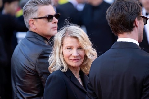 Cannes, France, 21.5.2024: Nicole Garcia at the premiere of Marcello Mio on the red carpet of the