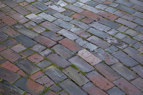 Pavement, background, texture, Münsterland, North Rhine-Westphalia, Germany