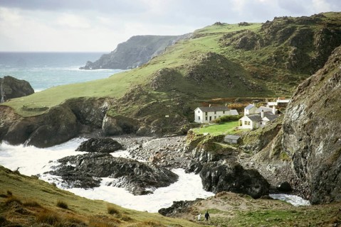 Kynance Cove, Cornwall, England, UK 1967