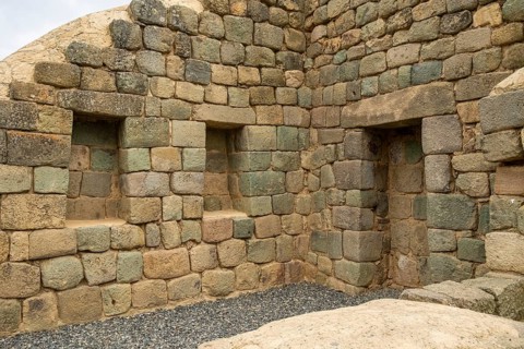 Ingapirca, the temple of the sun, Ingapirca, Canar Province, Ecuador