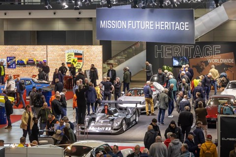 Retro Classics car show opens in Stuttgart. With over 90, 000 visitors and more than 900