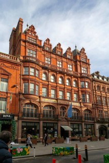 Listed number 1 Castle Street built as a bank, city centre of Liverpool, England, UK 1880s