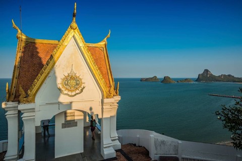 Wat Khao Chong Krachok, Prachuap Khiri Khan, Prachuap Khiri Khan Province, Central Thailand,
