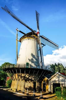 Windmill, walk along the Rotte, route from the modern city center to the green suburbs such as