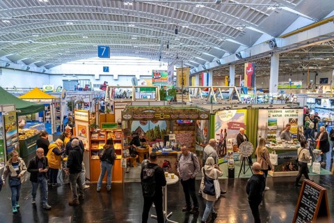 Messe Reise und Camping, in Essen, North Rhine-Westphalia, Germany