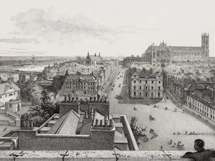 The Banqueting House, Palace of Whitehall, London, England, 1752