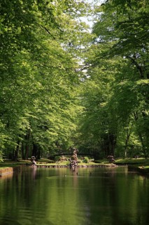 In the Court Garden of Bayreuth, Upper Franconia, Bavaria, Germany
