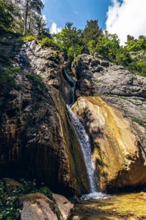 Sebastian Waterfall in Puchberg am Schneeberg, Lower Austria, Austria