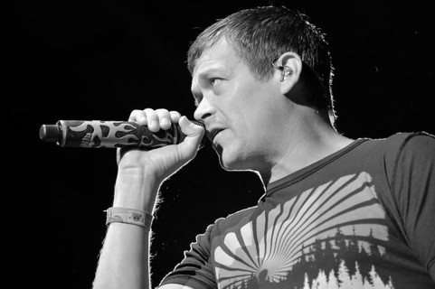 3 Doors Down, US singer Brad Arnold performing live in C-Hall on June 11, 2013 in Berlin