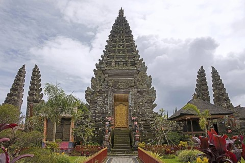 Pura Ulun Danu Batur, Pura Batur, temple dedicated to goddess Dewi Danu at the foot of Mount Batur,