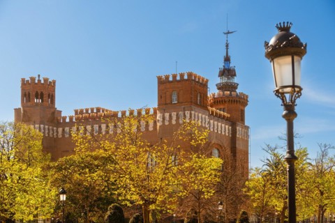 The Castell dels Tres Dragons in La Ciutadella Park (Parc de La Ciutadella) in the historic centre
