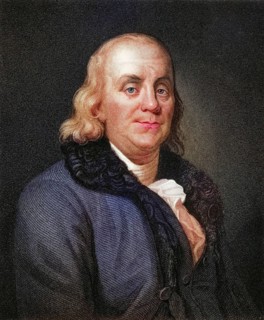 Benjamin Franklin (born 17 January 1706 in Boston, d. April 1790 in Philadelphia, Pennsylvania) was