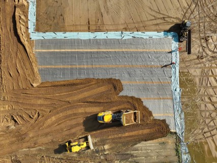 Haltern-Marl, North Rhine-Westphalia, Germany - Lippe, flood protection in the
