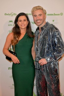 Angelique Geray, Daniel Johnson at the 8th jungle party for the start of the RTL show Ich bin ein
