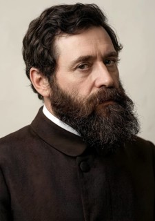 Portrait of Ludwig Feuerbach, critic of Hegel and Christianity, philosopher, religion, religious