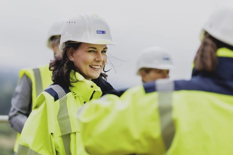 Annalena Bärbock (Bündnis 90/Die Grünen), Federal Foreign Minister, photographed during a visit to