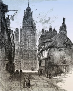 Belfry, Rue de la Citadelle, Calais, France