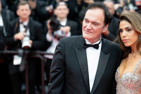 Cannes, France - 13.5.2024: Quentin Tarantino and Daniella Tarantino during the opening of the 78th
