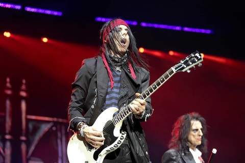 Ryan Roxie (Ryan Rosowicz) live on Too close for comfort Tour at Max-Schmeling-Halle in Berlin on