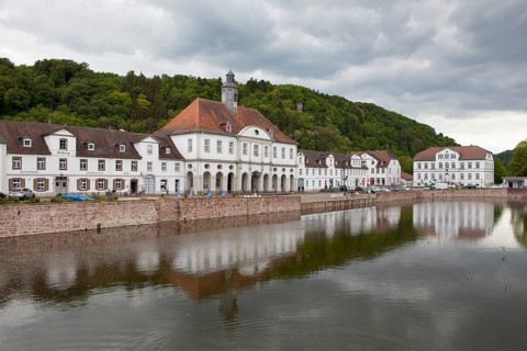 Bad Karlshafen, Upper Weser Valley, Weser Uplands, Weserbergland, Hesse, Germany