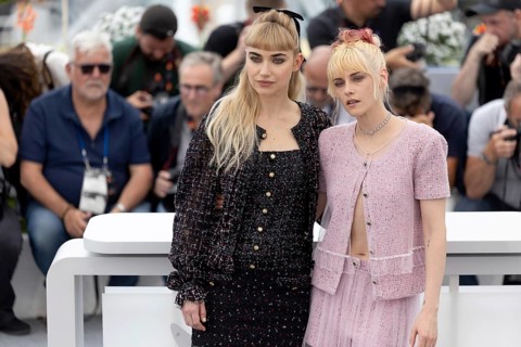 Cannes, France - 16.5.2024: Imogen Poots, Kristen Stewart during the Photocall The Chronology of