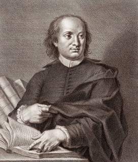 Portrait of Benedetto Menzini, 1646, 1704, an Italian Roman Catholic priest and poet