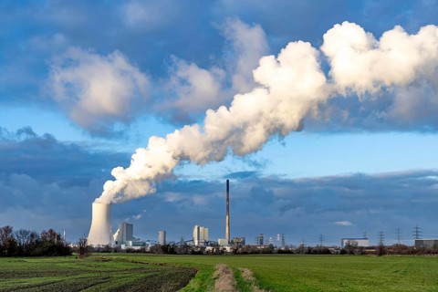 The STEAG coal-fired power plant Duisburg-Walsum, on the site of the former Walsum colliery, on the