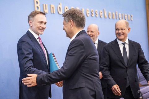 Federal Minister for Economic Affairs and Climate Protection Robert Habeck (Alliance 90/The Greens)