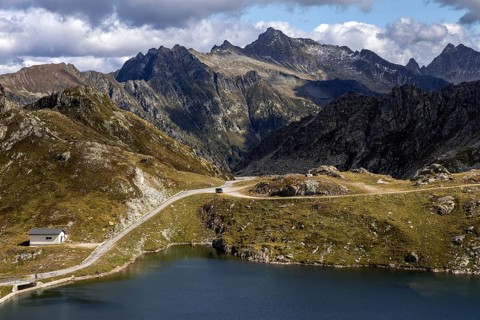 Lake Scuro, Lago Scuro, Sambuco valley, Vale Sambuco, near Fusio, Lavizzara, behind Ticino