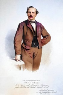 Karl Zelli (+ 1881), Imperial and Royal Councillor, Telegraph Inspector for Lombardy, Veneto and
