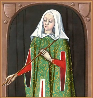 Aemilia Tertia, 163 v. Chr., Ehefrau von Scipio Africanus, digital bearbeitet nach Robinet Testard