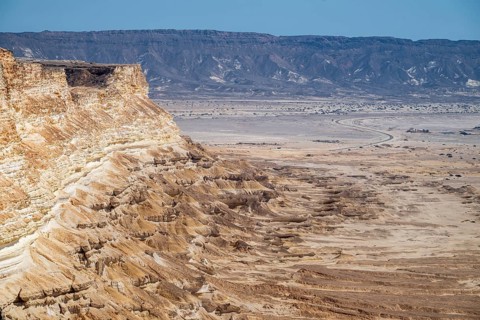 Cliffs and rocks at Ash Shuwaymiyyah, Oman