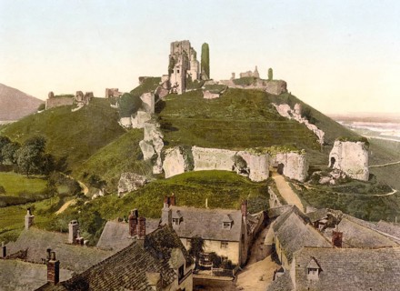 Corfe Castle is a village in the county of Dorset in England. It is situated on the River Corfe by