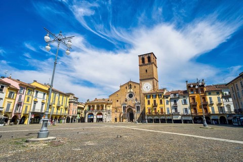 Piazza della Vittoria, Lodi, Lombardy, Italy
