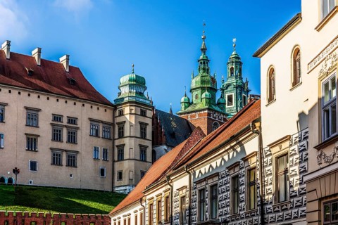 Wawel Castle, Wawel Castle, former center of Polish monarchy founded around 1000, UNESCO World