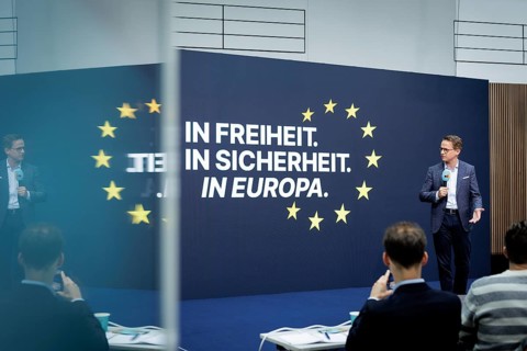 Press conference with Dr Carsten Linnemann, Secretary General of the CDU. Berlin, 19.04.2024