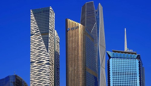 Financial District in Riyadh - Saudi Arabia, Riyadh, Saudi Arabia, Middle East