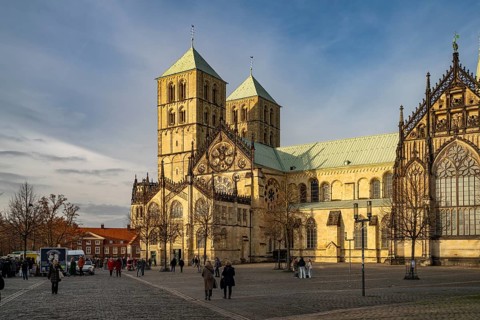 St. Paulus Cathedral in Münster, North Rhine-Westphalia, Germany